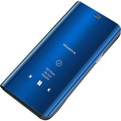 Clear View Book Μπλε (Redmi Note 9)