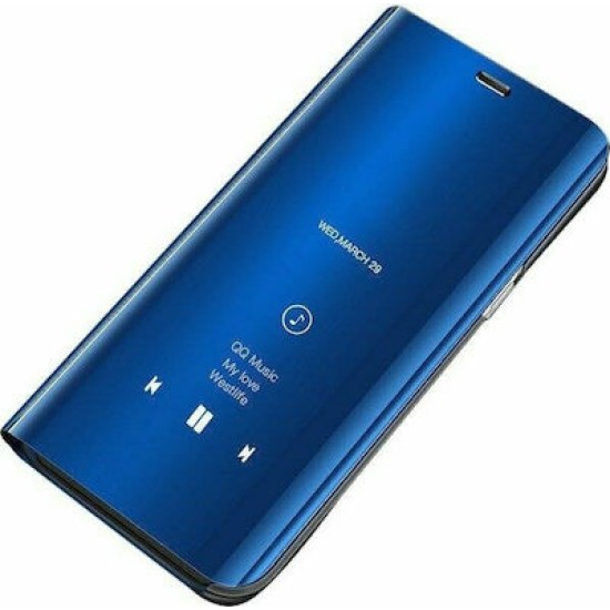 Clear View Book Μπλε (Redmi Note 9)