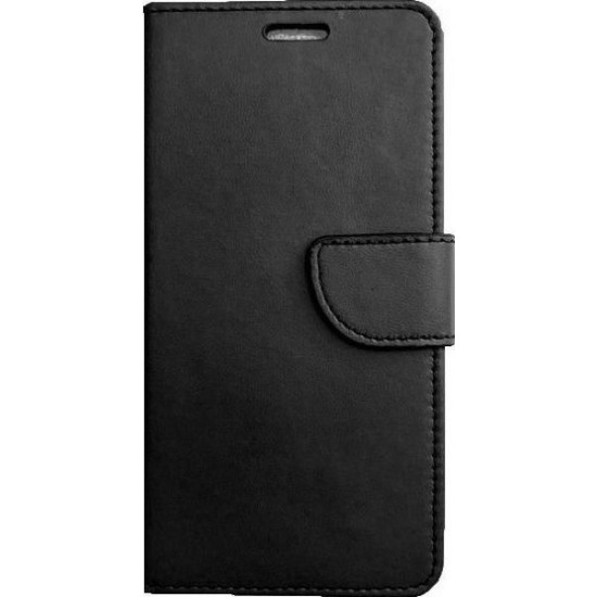 Θήκη Βιβλίο Με Πλάγιο ΚούμπωμαΓια Samsung Galaxy J4 2018 Μαύρη