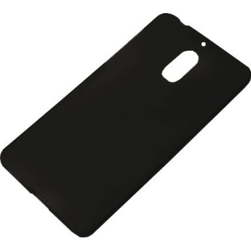 Θήκη Σιλικόνης TPU Ματ για Nokia 6 - Μαύρο