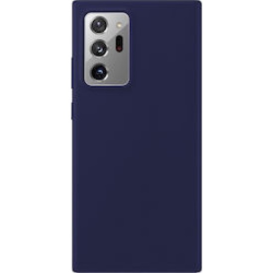 Samsung Galaxy Note 20 Ultra TPU Silicone Back Cover Case Soft Μπλε Σκουρο (oem)