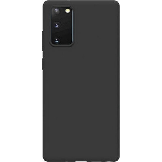 SAMSUNG GALAXY NOTE 20 TPU SILICONE BACK COVER CASE BLACK (OEM)