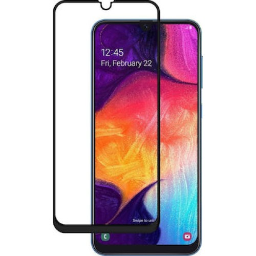 Full Glue Tempered Glass Black (Galaxy A20s)