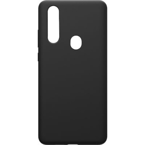 OEM Θήκη Σιλικόνης Πλάτης για Samsung Galaxy A20S - Black