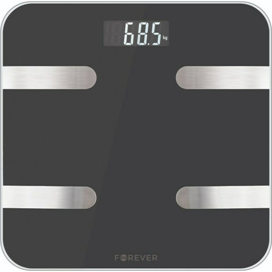 Forever Bluetooth Smart Scale AS-100 Μαύρη AS-100 Forever Bluetooth Smart Scale AS-100 Μαύρη AS-100