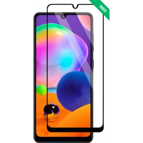 Προστατευτικό οθόνης Tempered Glass 9H-9D για Samsung Galaxy A31 πλήρους κάλυψης - full glue black (oem)