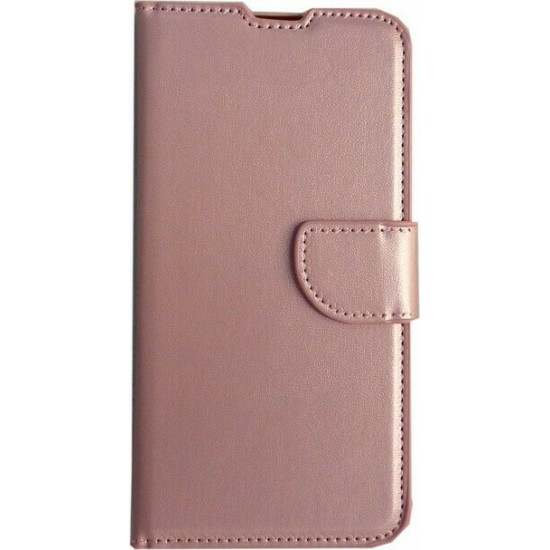 Book Δερματίνης Ροζ Χρυσό (Redmi Note 9) Book Δερματίνης Ροζ Χρυσό (Redmi Note 9)