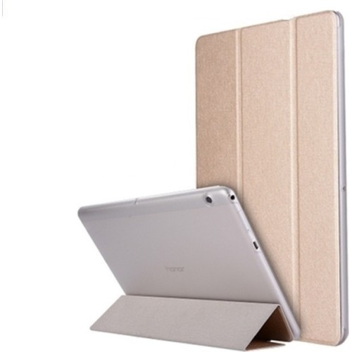 Θήκη tri-fold με διάφανη πλάτη για Huawei MediaPad T8 - GOLD