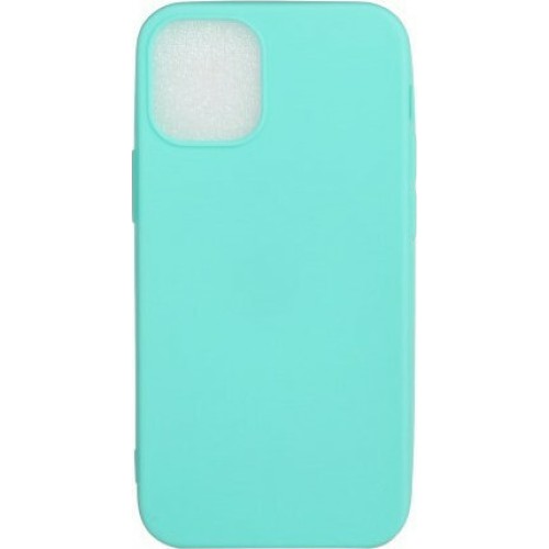 Θήκη Σιλικόνης TPU Ματ για iPhone 12 Pro Max 6,7 inch - Γαλαζοπράσινο