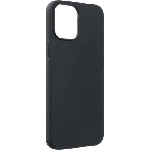 Forcell Back Cover Σιλικόνης Black (iPhone 12 Pro Max)