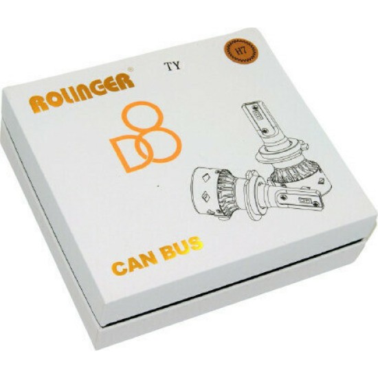 Λάμπες LED Rolinger D8 H11 12V 36W 2τμχ AU-00320 Λάμπες LED Rolinger D8 H11 12V 36W 2τμχ AU-00320