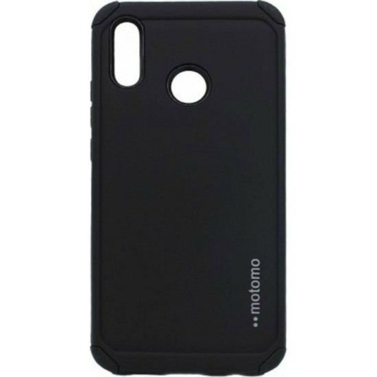 Motomo Tough Armor Back Cover Μαύρο (Galaxy A20s)