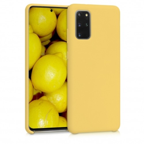 SAMSUNG GALAXY S20PLUS ULTRA TPU SILICONE BACK COVER CASE YELLOW (OEM)