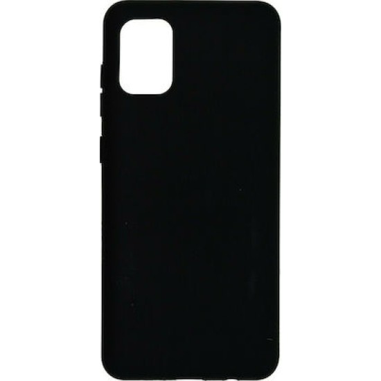 Back Cover Σιλικόνης Μαύρο (Galaxy A31)