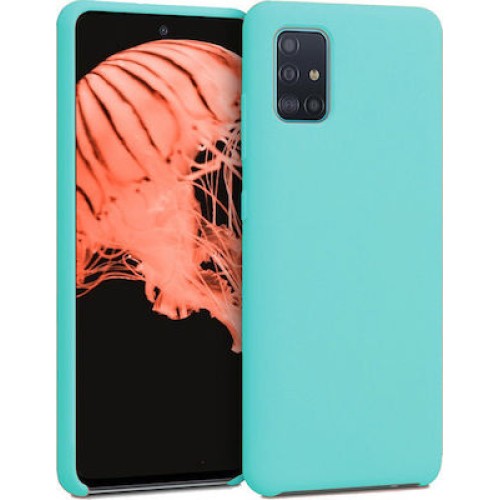 Back Cover Σιλικόνης Γαλάζιο (Galaxy A31)