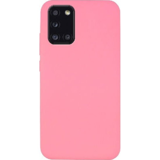 Back Cover Σιλικόνης Ροζ (Galaxy A31)