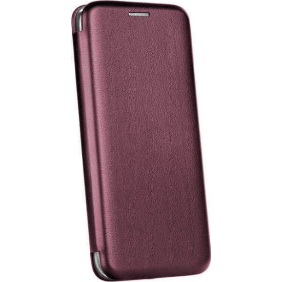 Book Elegance Case Wine Samsung Galaxy A20s