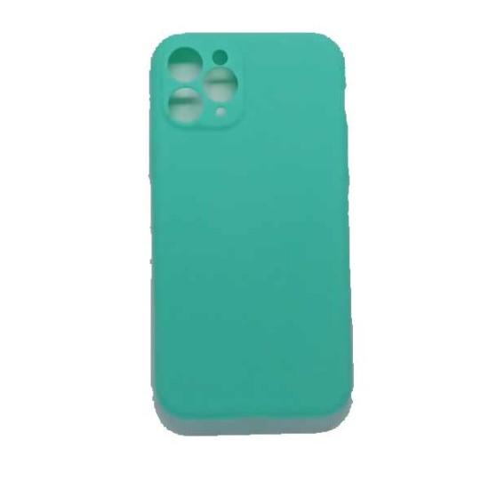 Θήκη Σιλικόνης TPU Ματ για iPhone 11 Pro Max 6,5 inch - Τιρκουάζ