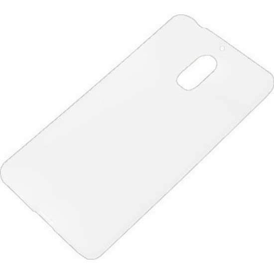 Θήκη Σιλικόνης TPU Ματ για Nokia 6 - Διάφανο