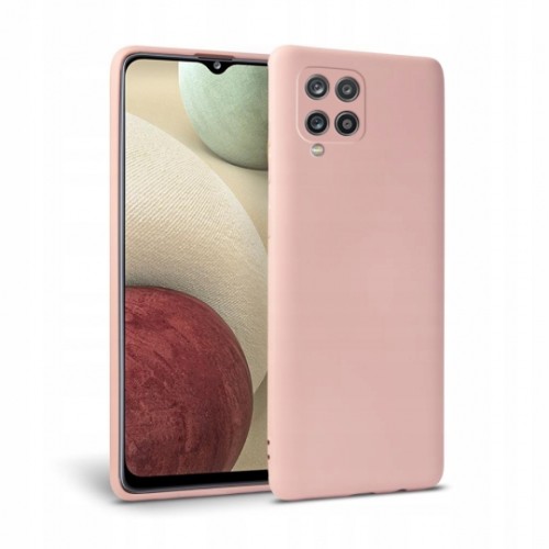 Θήκη Σιλικόνης TPU Ματ για Samsung Galaxy A12 - ΣΟΜΟΝ Θήκη Σιλικόνης TPU Ματ για Samsung Galaxy A12 - ΣΟΜΟΝ