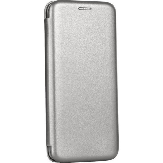 ELEGANCE BOOK ΔΕΡΜΑΤΙΝΗΣ ΓΚΡΙ (GALAXY A12)