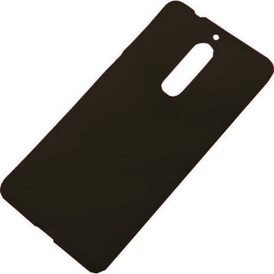 OEM Back Cover Σιλικόνης Ματ Μαύρο (Nokia 5)
