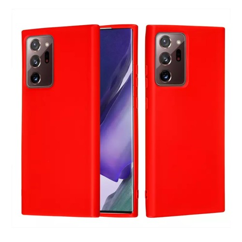 Back Cover Σιλικόνης ΚΟΚΚΙΝΟ (Galaxy S21 Ultra 5G)