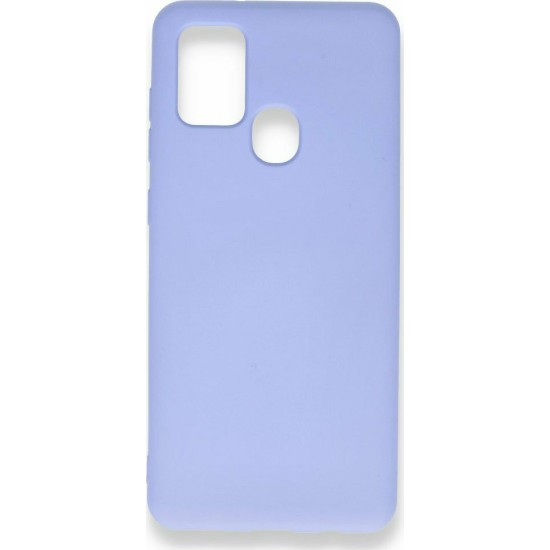 Back Cover Σιλικόνης Μωβ (Galaxy A21s)
