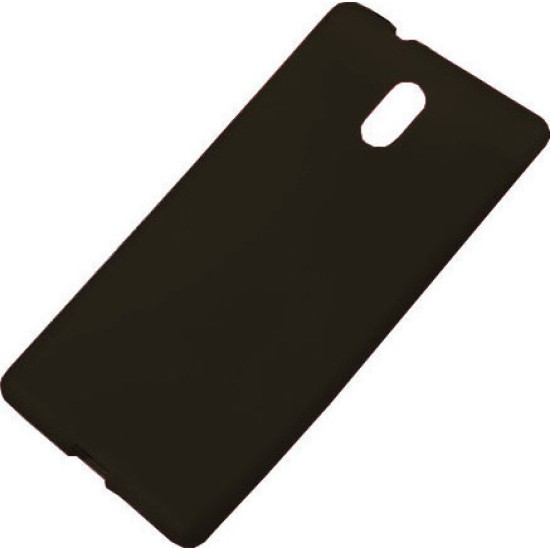Θήκη Σιλικόνης TPU Ματ για Nokia 3 - Μαύρο Θήκη Σιλικόνης TPU Ματ για Nokia 3 - Μαύρο