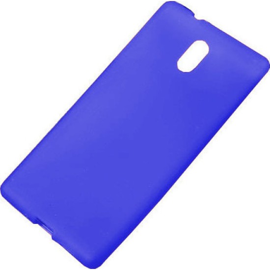 Θήκη Σιλικόνης TPU Ματ για Nokia 3 - Μπλε