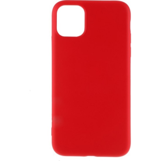 Back Cover Σιλικόνης Κόκκινο (iPhone 12 / 12 Pro)