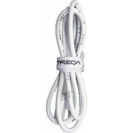  Treqa Regular USB 3.0 to TYPE C Cable Λευκό 2m (CA-8073)