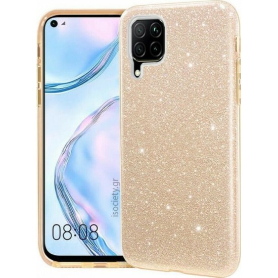 Glitter Case Shining Cover Χρυσόσκονη Για Samsung Galaxy A12 Χρυσό