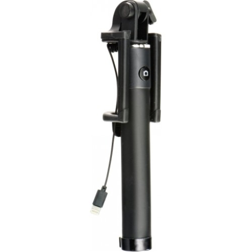OEM Selfie Stick With Lightning Connector 78cm Black OEM Selfie Stick With Lightning Connector 78cm Black