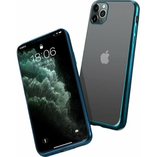 Forcell New Electro Matt Back Cover Σιλικόνης Πράσινο (iPhone 12 Pro Max)