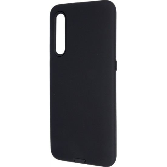 DEFENDER SMOOTH BACK COVER CASE FOR SAMSUNG A21S BLACK