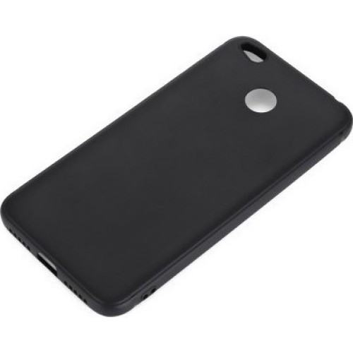 OEM Back Cover Σιλικόνης Μαύρο (Xiaomi Redmi 4x)