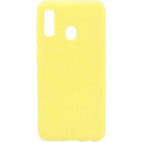 Back Cover Σιλικόνης Κίτρινο (Galaxy A20e) Back Cover Σιλικόνης Κίτρινο (Galaxy A20e)