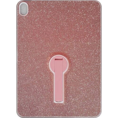 (iPad 2019 10.2") PU / TPU Back Cover Stand Case Glitter Rose Gold with Strass (oem) (iPad 2019 10.2") PU / TPU Back Cover Stand Case Glitter Rose Gold with Strass (oem)