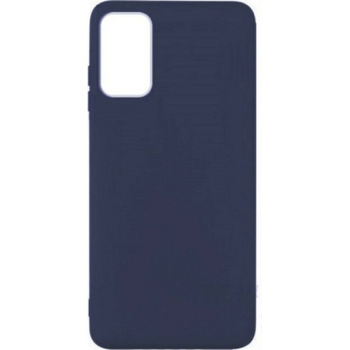 Θήκη σιλικόνης Back Cover Silicon Matt Samsung Galaxy A02S (A025F) μπλέ