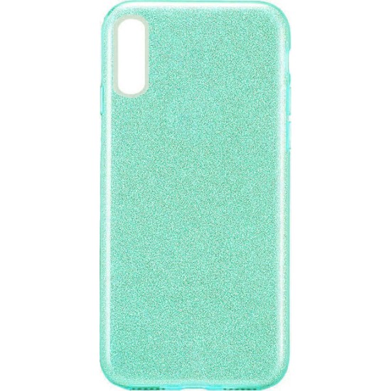 iphone 7 Hard Back Cover Case Glitter Green with Strass (oem)