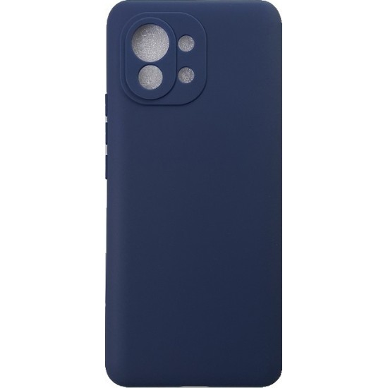 Xiaomi Mi 11 TPU Silicone Back Cover Case Dark Blue (oem)