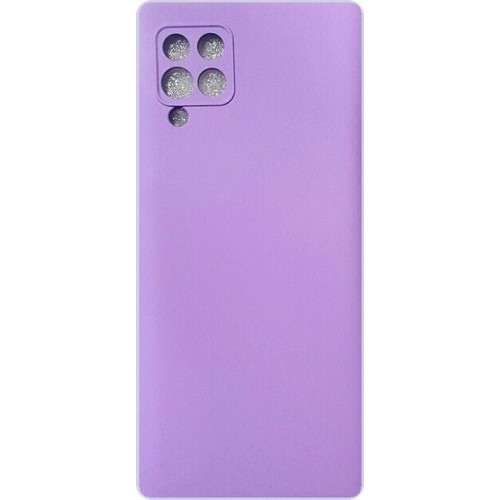 Soft Matt Case Gel TPU Cover 2.0mm Για Samsung Galaxy A42 5G Μωβ Box