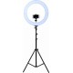 YQ-460B Φωτογραφικό Φωτιστικό Δαχτυλίδι Ring Fill Light 46cm Με Μεγάλο Τρίποδο Ύψους Έως 1,80 CM