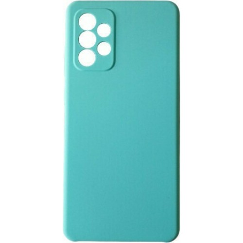 Θήκη Σιλικόνης Matt Για Samsung Galaxy A52 5G Turquoise ΟΕΜ
