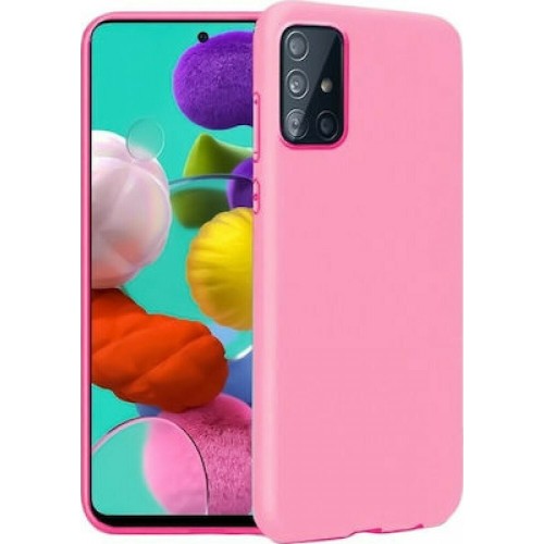 Samsung Galaxy A52 5G TPU Silicone Back Cover Case Pink (oem)