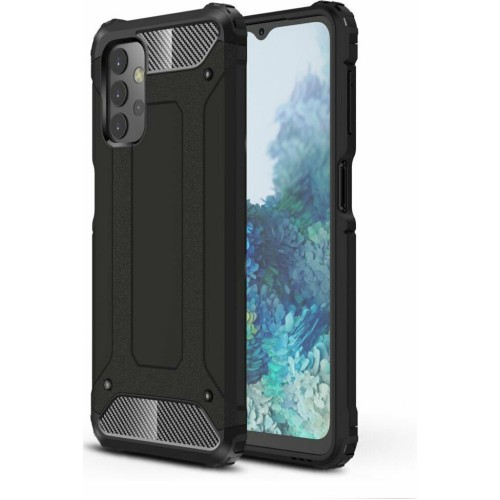 Forcell Armor Back Cover Πλαστικό Ανθεκτική Μαύρο (Galaxy A13 4G)