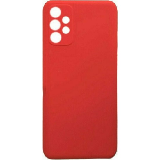 BACK COVER ΣΙΛΙΚΟΝΗΣ ΚΟΚΚΙΝΟ (GALAXY A52)