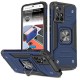 Armor Ringstand Back Cover Πλαστικό Ανθεκτική Μπλε (Redmi Note 11 4G)