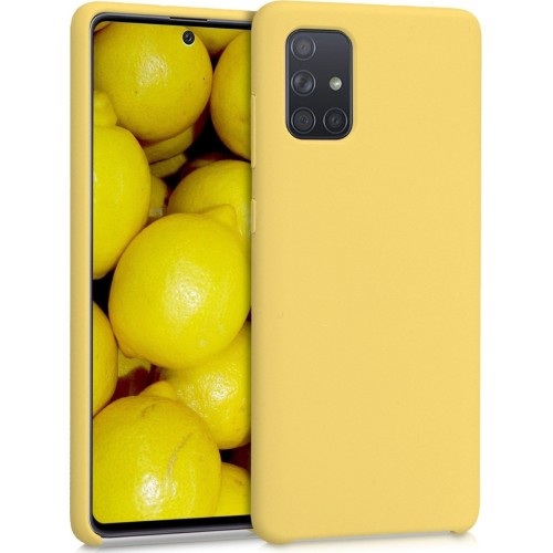 Matt Back Cover Σιλικόνης Κίτρινο (Galaxy A22 4G) Matt Back Cover Σιλικόνης Κίτρινο (Galaxy A22 4G)